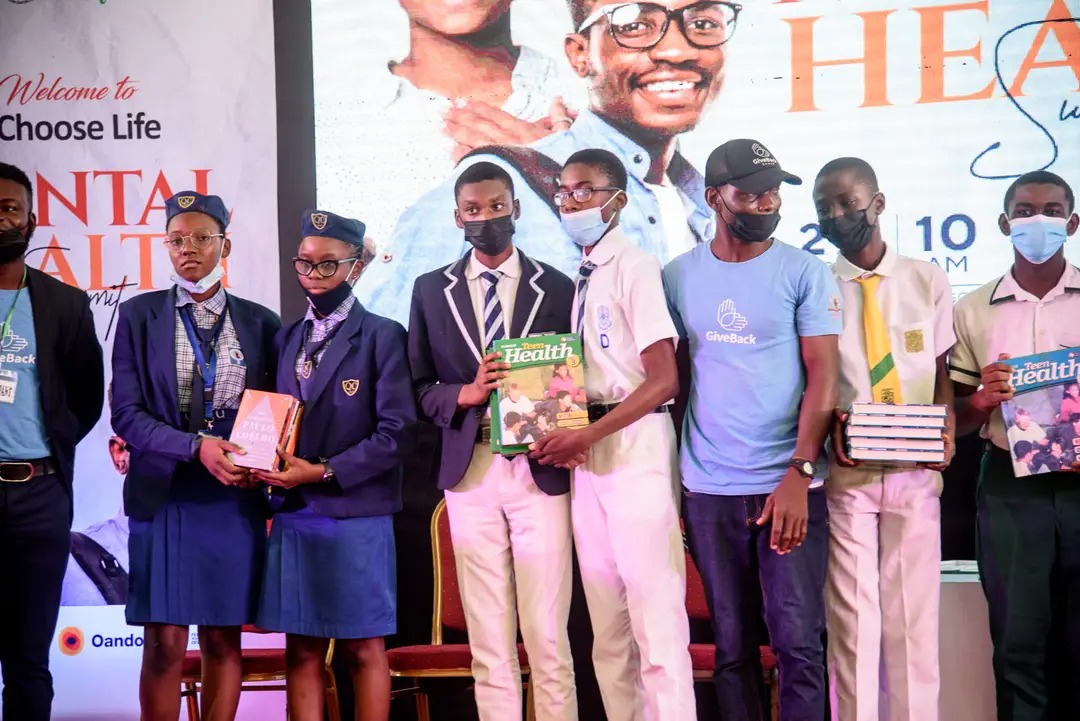 Mental health summit books shot